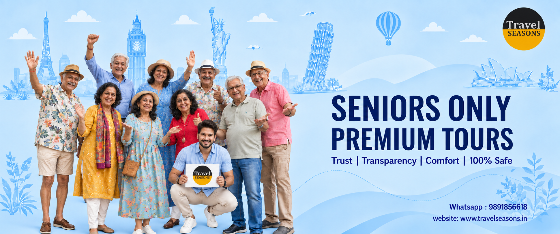 Seniors Group Tours | Travel Seasons